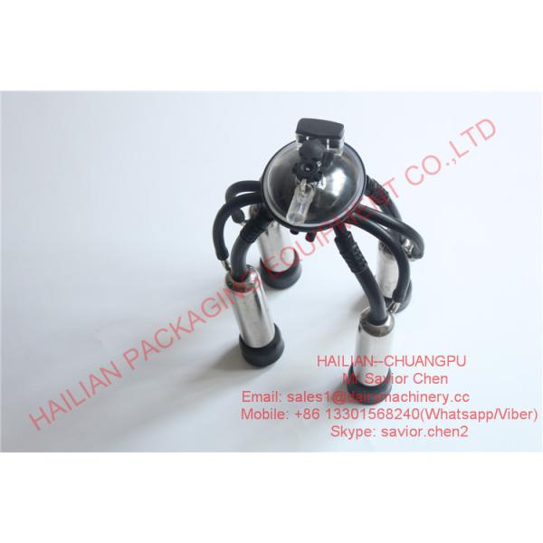 Buy 240CC Milking Machine Parts Cow Milking Cluster White And Black at wholesale prices
