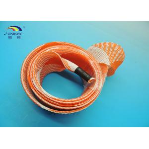 Colorful PET braided expandable Sleeve with ROHS for cable sleeving