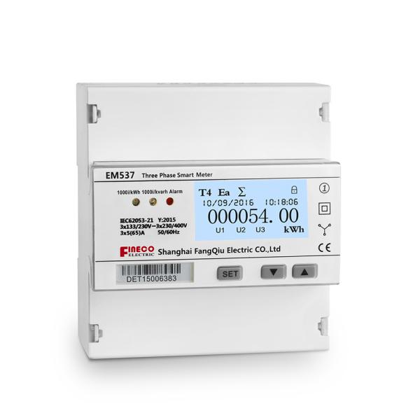 Buy Modbus RTU Communication Electric Consumption Meters for OEM Direct Metering up to 65A at wholesale prices