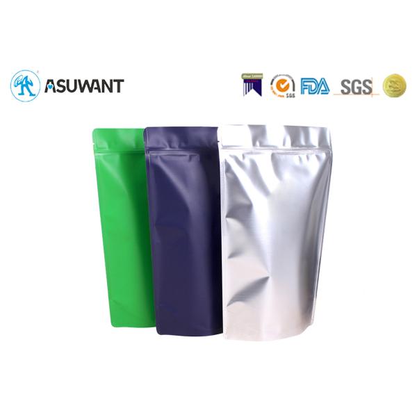 Buy Matte Glossy Printing Resealable VMPET Smell Proof Zipper Bags at wholesale prices