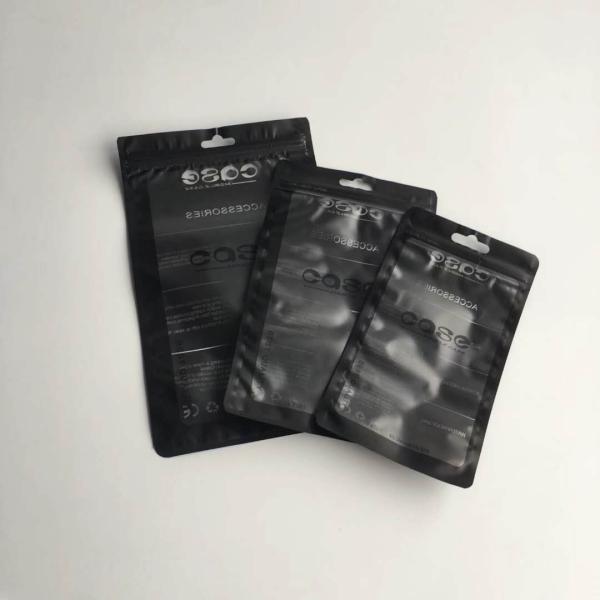 Aluminum Foil Stand Up Pouch Packaging Matte Finish Plastic Cosmetic Facial Mask Bag