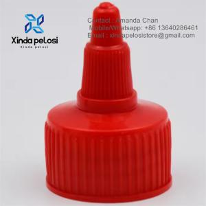 Custom Durable Screw Top Lids Plastic Twist Point Mouth Cap