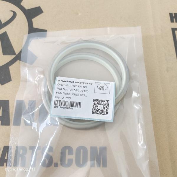 Hyunsang Excavator Spare Parts Dust Seal 207-70-72120 2077072120 For PC300HD PC300LL PC340