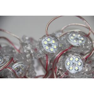 White 30mm LED Pixel Light DC24V IP67 CE Passed 30000H Lifespan