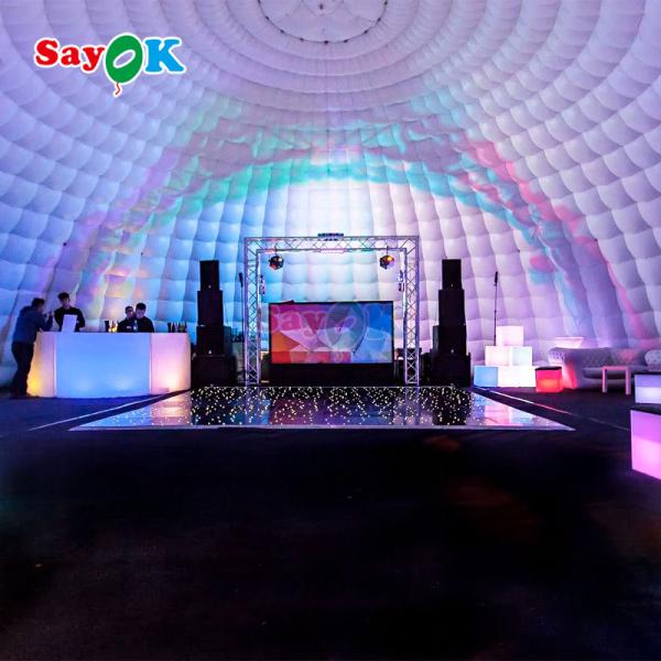 Portable Large Igloo Tent Inflatable Dome for Outdoor Party Event Club Wedding