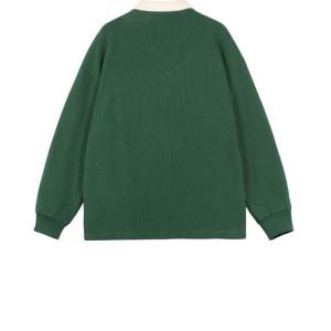 Cute Embroidered Sweatshirts 380g Customized Polyester Anti Wrinkle