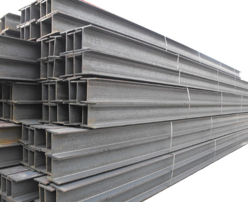 Buy Hot Rolled SS400 Galvanized Structural Steel H Beams for industry at wholesale prices