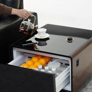 Home Furniture Mini Coffee Table with Cooling Drawer and Wireless Charging