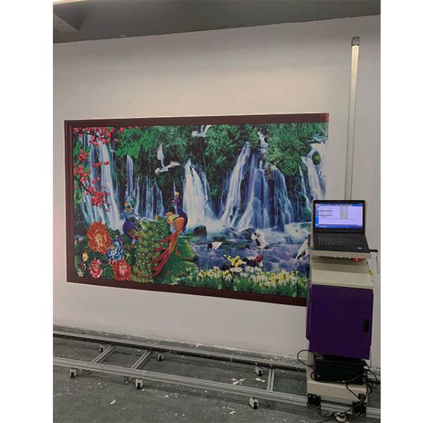 CMYK Shervin Movable Direct Wall Inkjet Printer