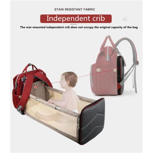 Buy Moisture Proof Mommy Diaper Bag 600D multifunctional mommy bag at wholesale prices