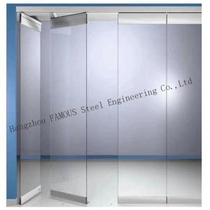 Sliding Panel Acoustic Movable Glass Partition Walls Double Glazed 100mm