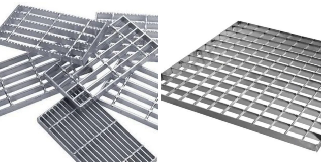 Customizable Construction Tank Walkway with High Zinc Coating Steel Grating Platform