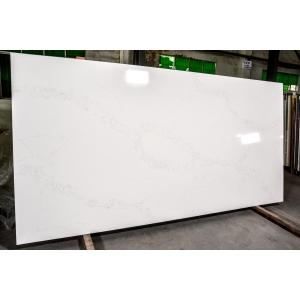 China Polishing White Calacatta Engineered Quartz Stone Kitchen Countertop hotsale on sale