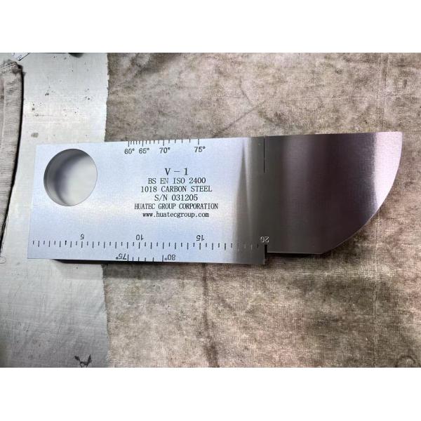 CS NDT Calibration Block IIW V1 For Non-Destructive Testing