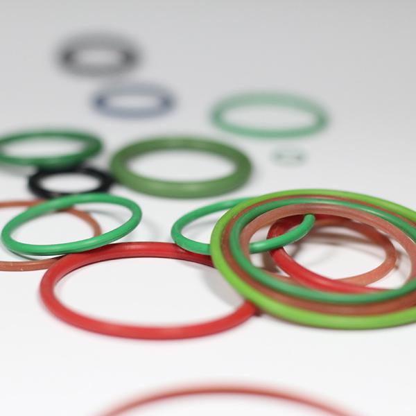 FVMQ Green O Rings Seal 30 Sh Neoprene Rubber O Rings KTW WRAS Approval