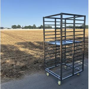 China Stainless Steel Baking Tray Rack Cart 12 15 30 Layers on sale