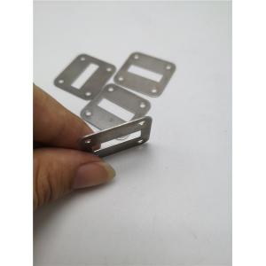 304 Stainless Steel Metal Stamping Parts Four Hole Washer 25 Ton Press Force