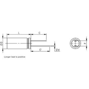 3 Volt 60F Graphene Supercapacitor Radial Terminal 18 MOhms ESR Super Cap