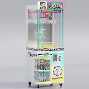 60kgs LED Lights Coin Operated Lucky Clip Game Machine Mini Dolls Claw Machine For Kids Adults Amusement Game Center Offering Interactive Entertainment Options