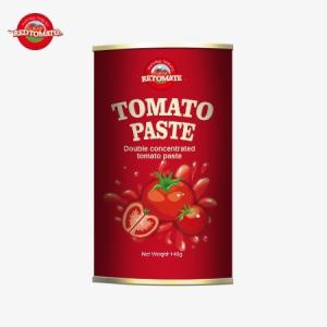 China 140g Canned Tomato Paste With Enhanced Exceptionally Convenient QS Certification on sale