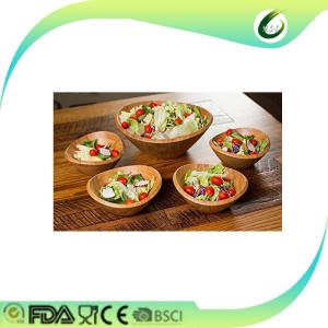 OEM high quality bamboo fiber salad serving bowl