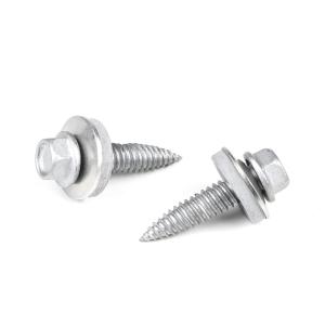 HEX Head Sheet Metal Screw for 1mm 1mm Metal Plate Stitching in Stainless Steel