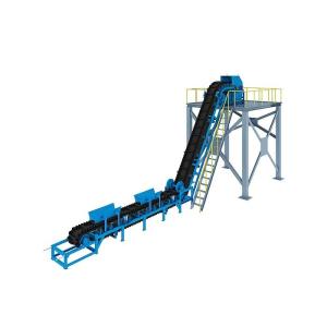 China Screw Tensioning Inclined Belt Conveyor on sale