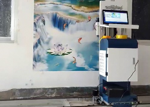 Buy Alloy Profile 24m2/H SSV-S3 Automatic Wall Inkjet Printer at wholesale prices