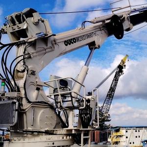 2.5T14M Offshore Drilling Rig Crane