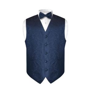 Mens quality paisley vest