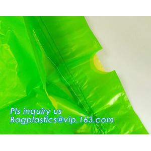 Super Jumbo Large Drawstring Autoclavable Biohazard Bags, Thick Polyethylene Bag