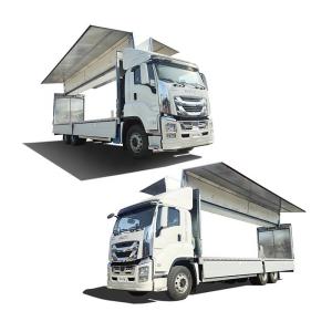 ISUZU 6x4 Wingspan Wing Van Truck Flatbed Truck