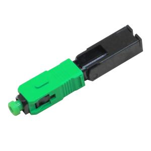 Telecommunication Level Plug SC APC APC Field Assembly Fiber Optic Fast