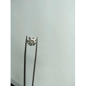 Fiery Real 2Ct Full White Round Moissanite Brilliant Moissanite VVS 8 mm