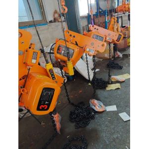 Construction 1.5 Ton Double Hook Electric Chain Hoist