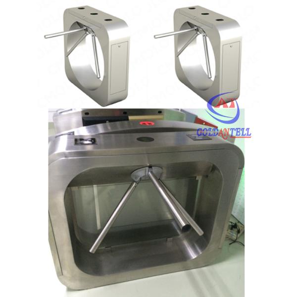 Waist High intelligent metro airport turnstile coin operator qr barcode and RFID