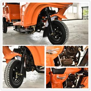 250cc Petrol Gasoline Closed Cabin 3 Wheel Tricycle for Heavy Load Transportatio