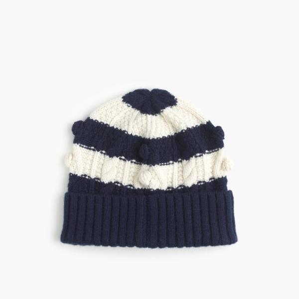 Buy Wool / Cashmere Cable Knit Hat / Cable Knit Beanie Hat Customized Color For Female at wholesale prices