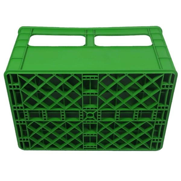 24 Bottle, Customized Mesh Plastic Package Crate Glass Wine Juice Bottle Crate With Gard Storage Transport Boxes 24 Glass Beer Crate