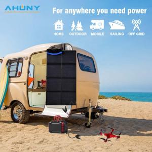 160W 12V Portable Solar Panel Foldable Mono Solar Charger For Solar Generator Rv