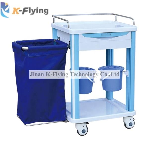 Buy Dirt Cleaning Emergency Crash Trolley With Cleaning Bag at wholesale prices