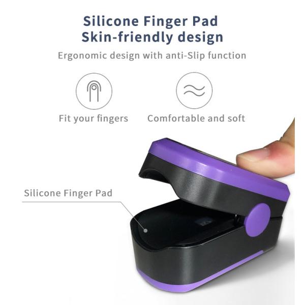 Accurate Medical Pulse Oximeter Remote Control Patient Monitoring And Care