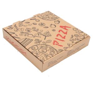 Quality Cardboard Paper Printed Pizza Boxes Custom Folding Packaging 16x16 for sale