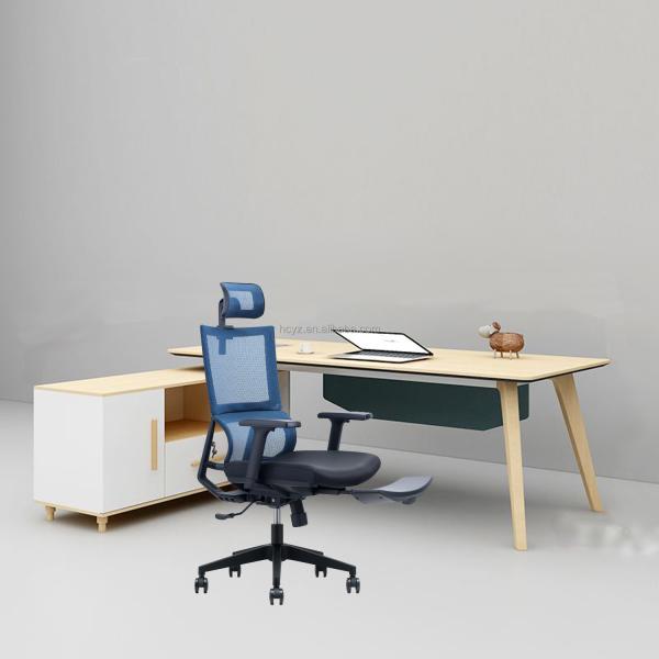 Office Boss Lift Chair Height Adjustable Mesh Office Executive Chair with 3D Armrest