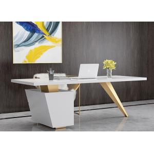 Nordic Design White Office Furniture Desk Multi Functional Practical With