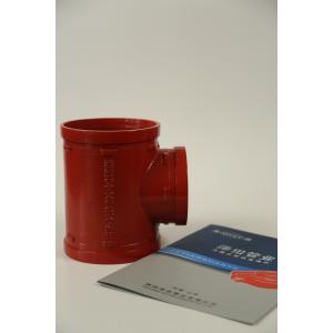 Ductile Iron Grooved Tee Fast Delievery For Construction Machinery