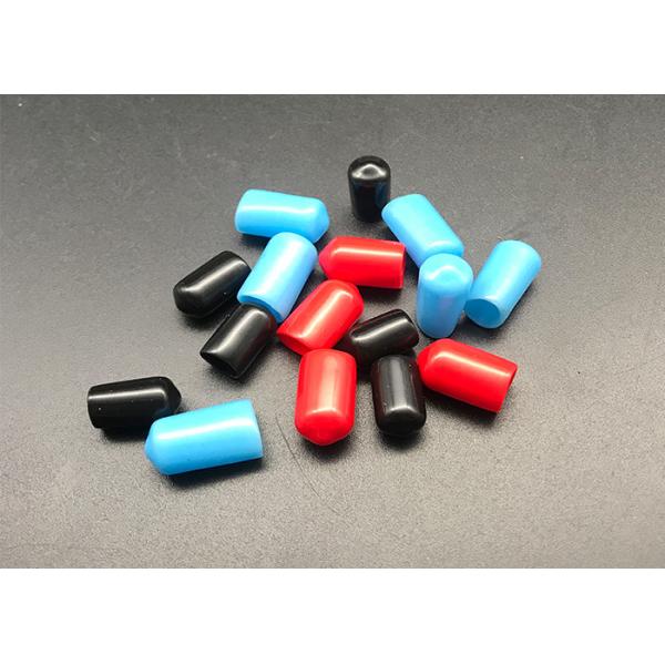 Buy Black White Red Plastic PVC Threaded Rod End Cap at wholesale prices