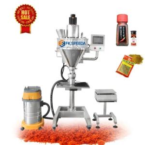 Semi Automatic Powder Filling Machine for Coffee Flour Chilli Detergent Milk