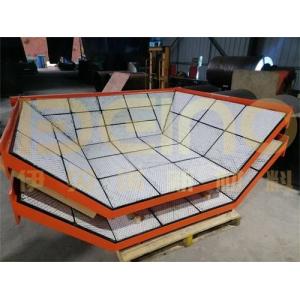 Alumina ceramic rubber composite lining zirconium ZTA zirconium aluminum