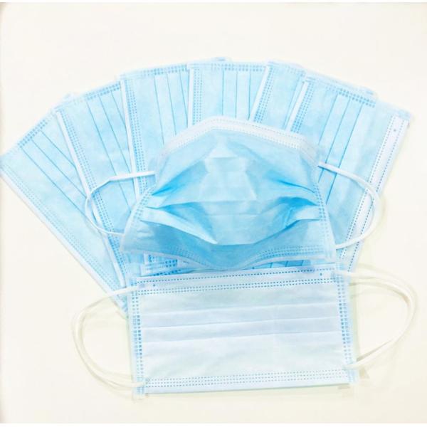 Buy Blue Disposable Face Mask Personal Safety Air Pollution Protection Mask at wholesale prices